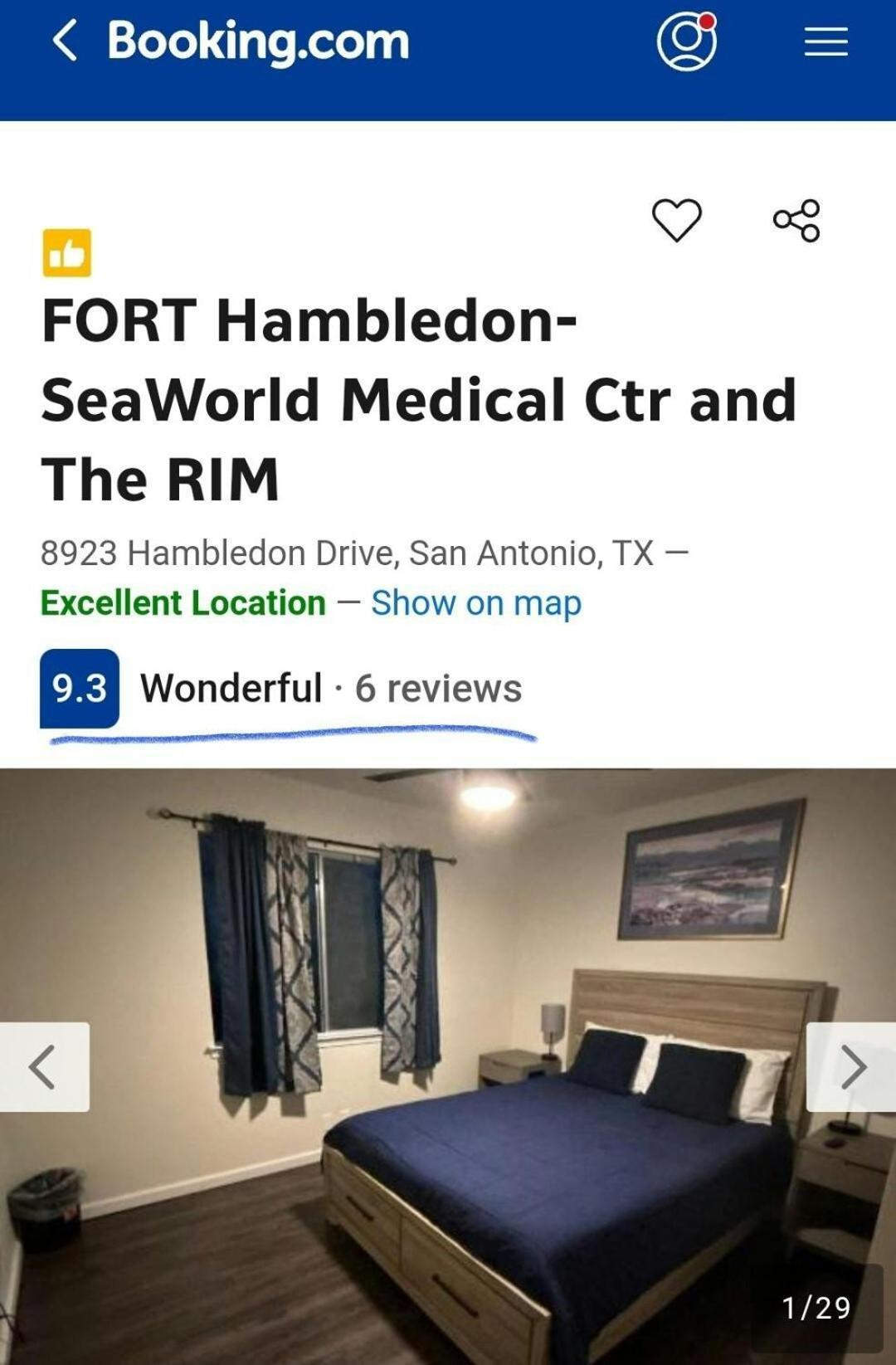 Fort Hambledon: Seaworld Medical Ctr And The Rim Сан Антонио Екстериор снимка